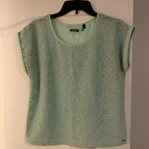 Buffalo light mint colour top